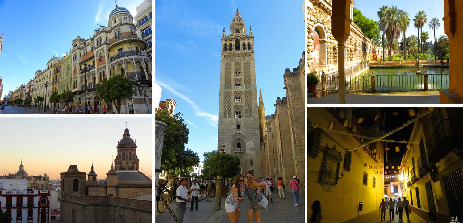 images of seville, Spain. The 4 places on our “Expat base” shortlist