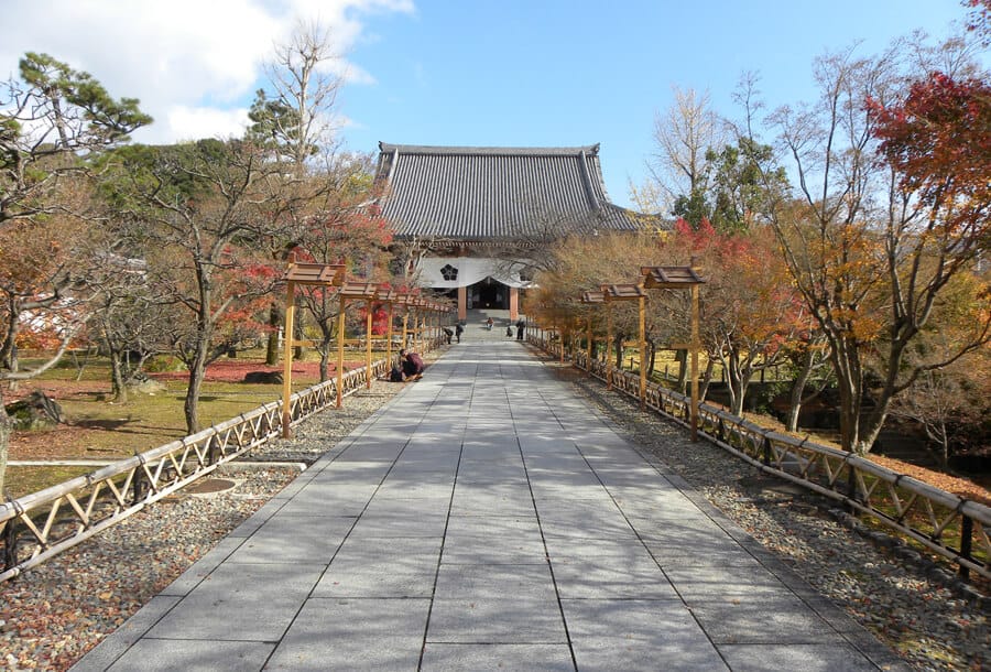 Chishaku-in temple. Kyoto
