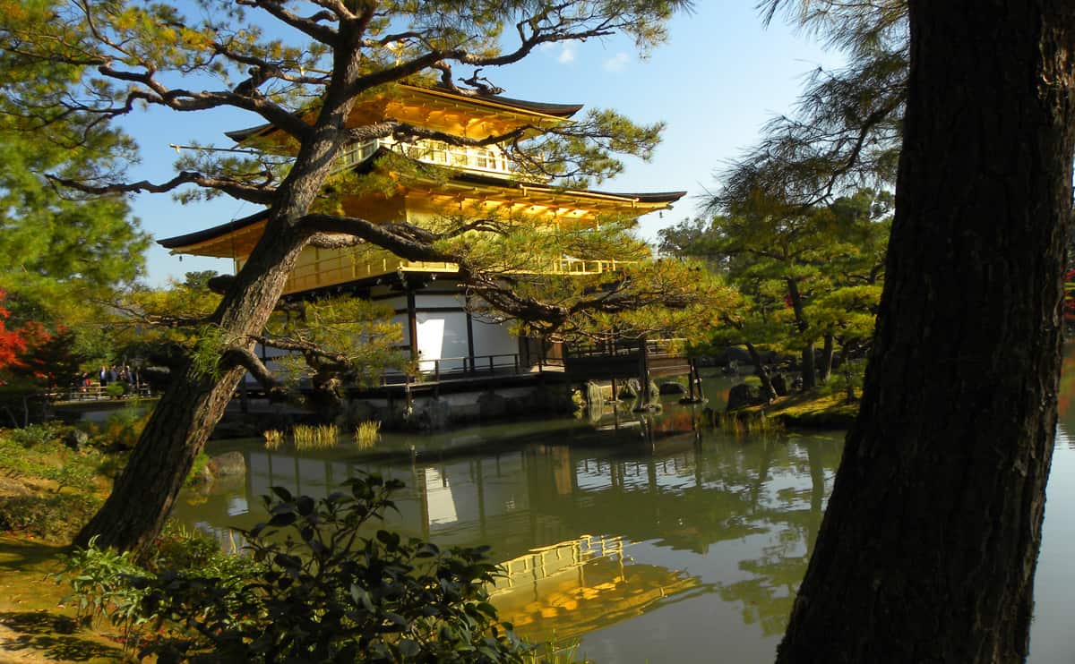 Kinkaku-ji temple (Golden Pavilion) in Kyoto, Japan