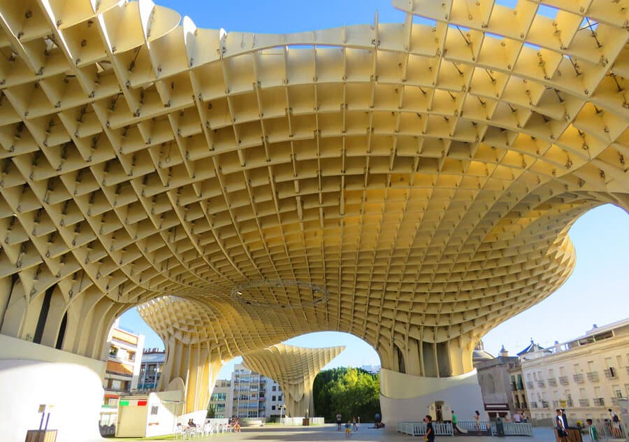 Metropol Parasol in Sevilla, Spain