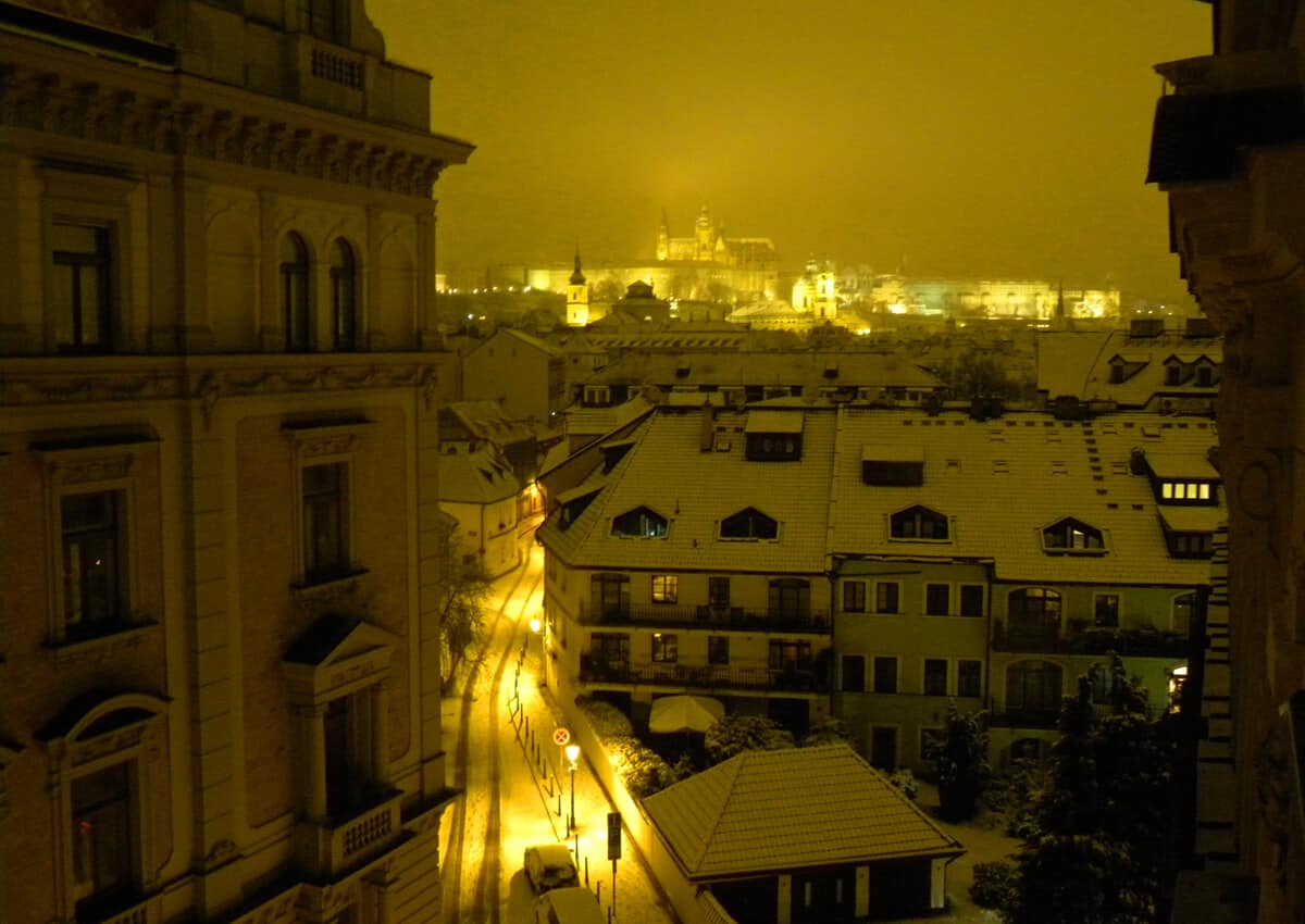 Prague in Snow. Our Favorite Photos from a year of travel