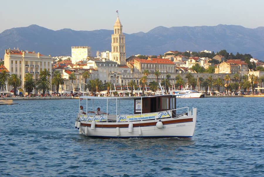 Split, Croatia in August