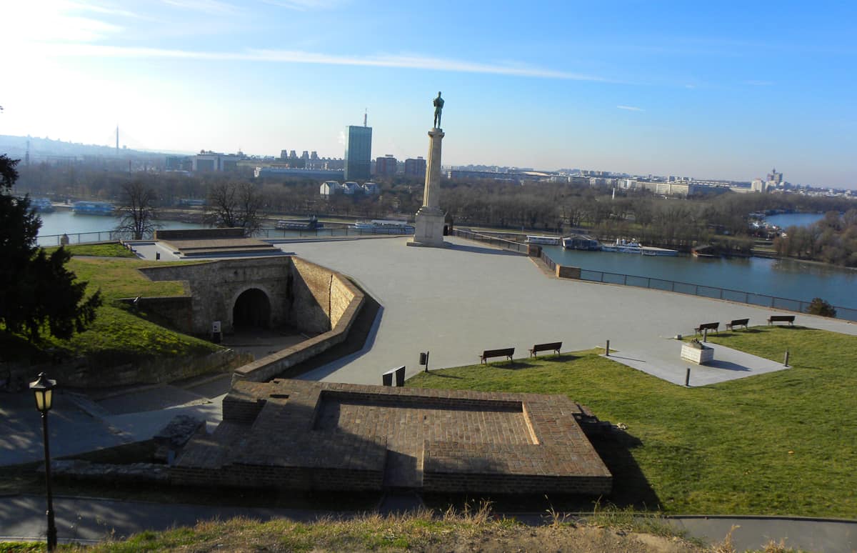 Kalemegdan Park and Belgrade Fortress