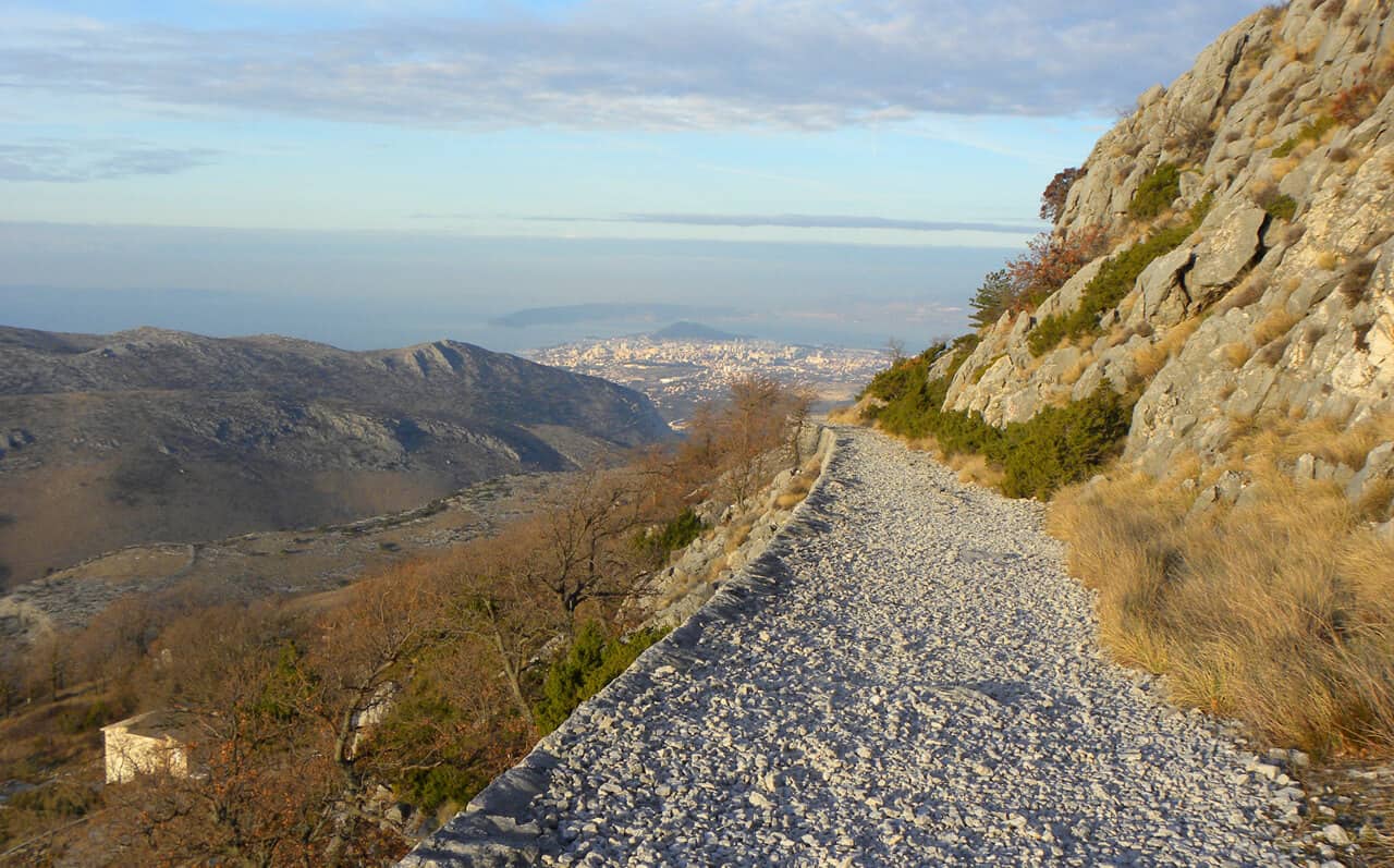 hiking Mosor Mountain - Split (Croatia)