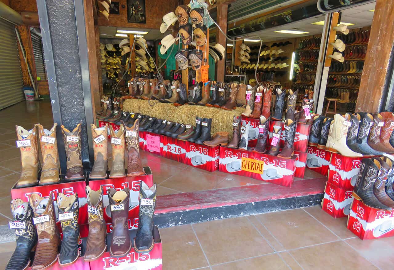 cowboy boots in Chihuahua, Mexico