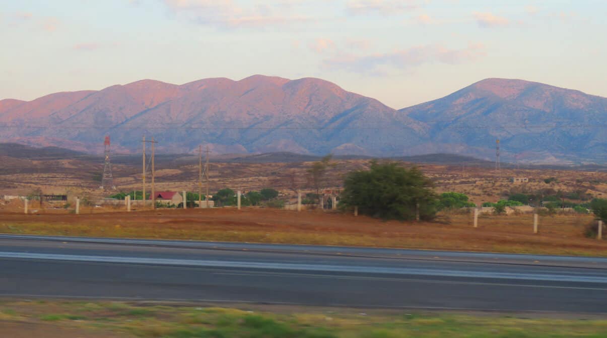 leaving Chihuahua by train