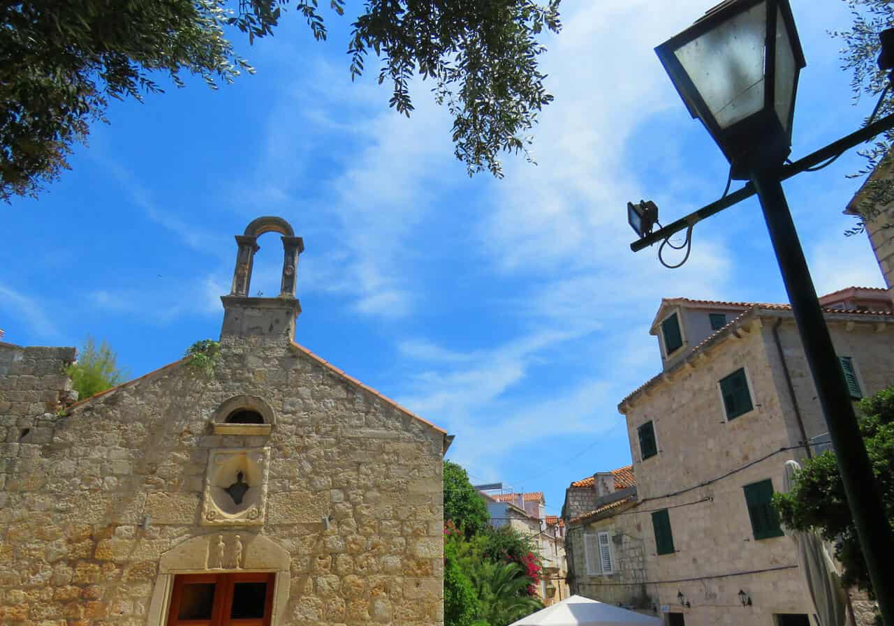 church in Hvar town, Croatia