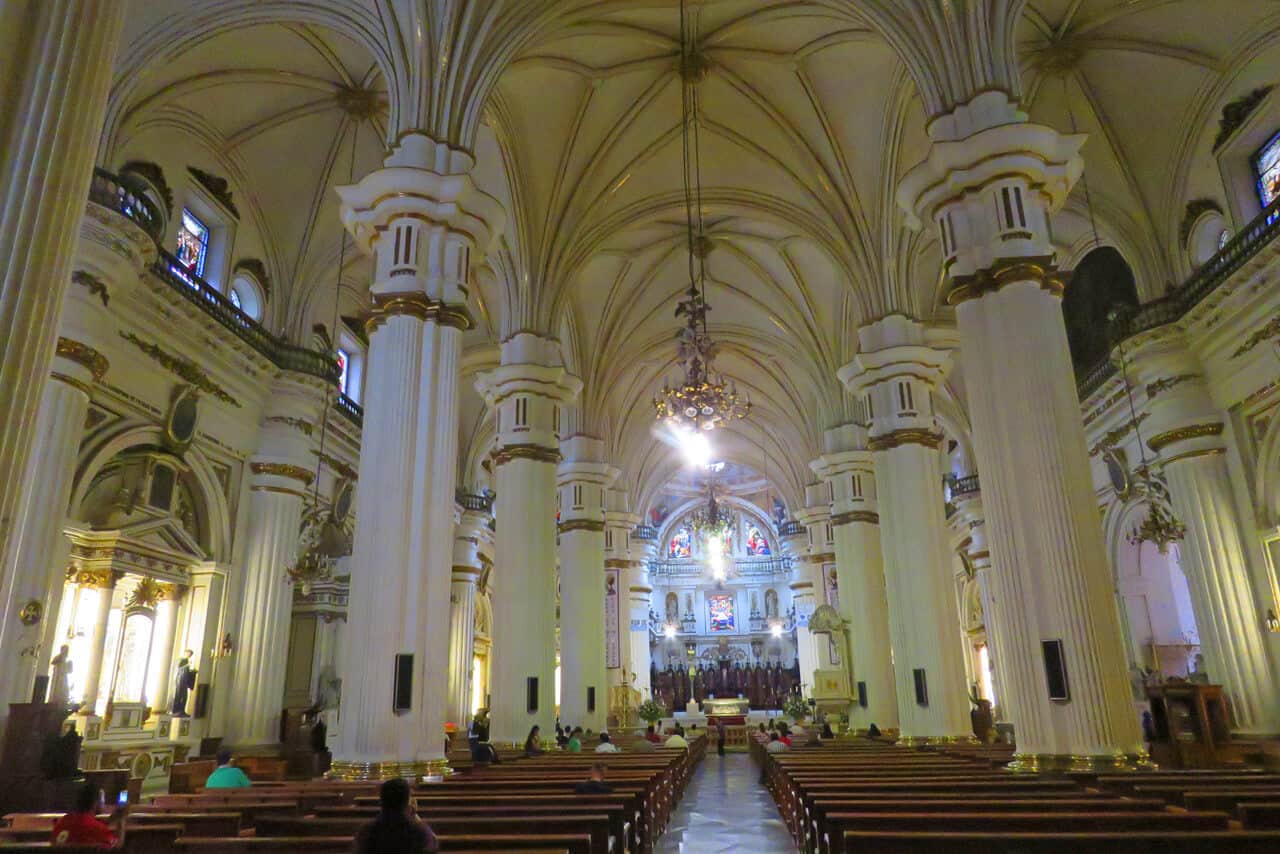 Guadalajara Cathedral (Catedral Metropolitana). interior