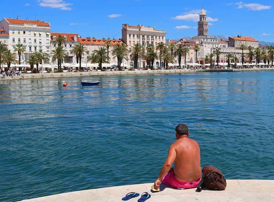 summer views Split Croatia
