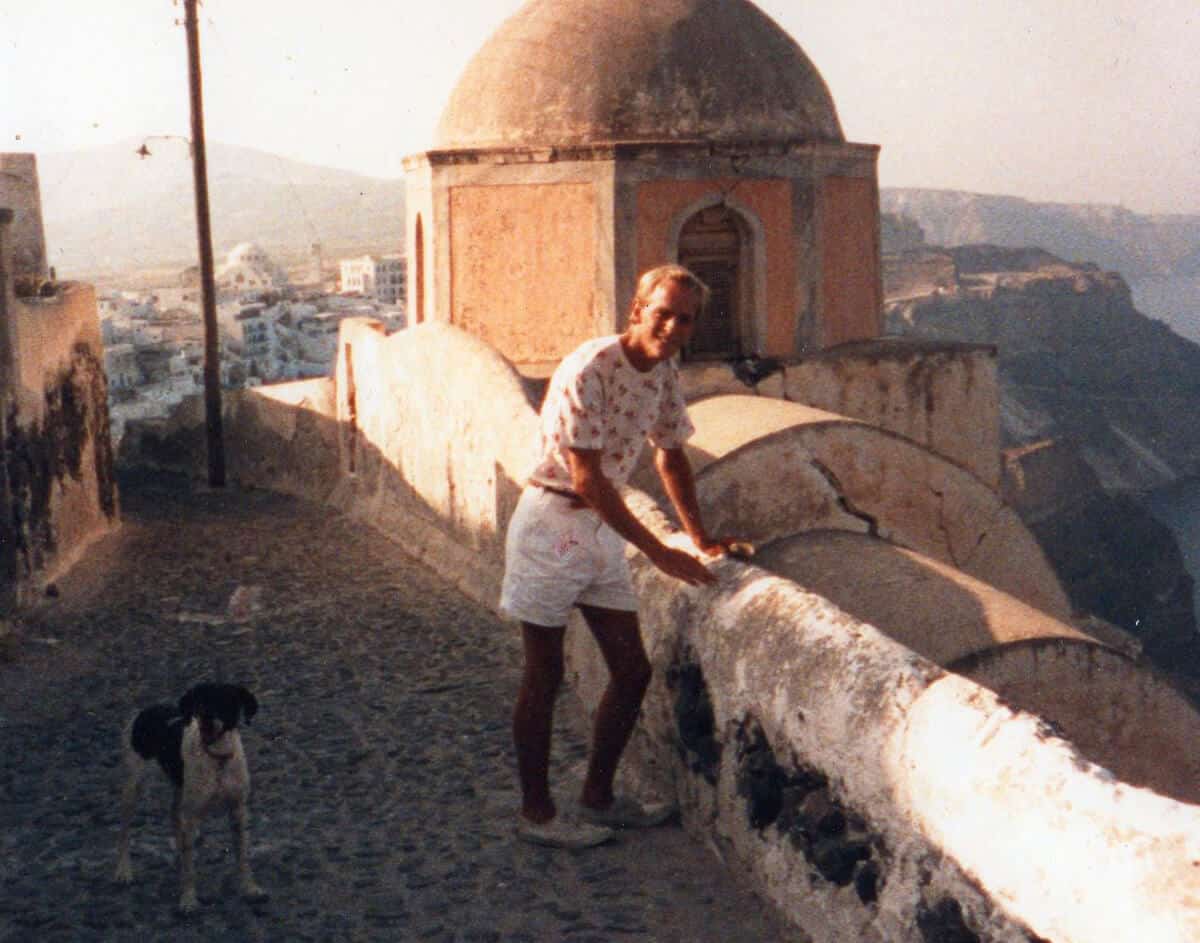Santorini in 1987