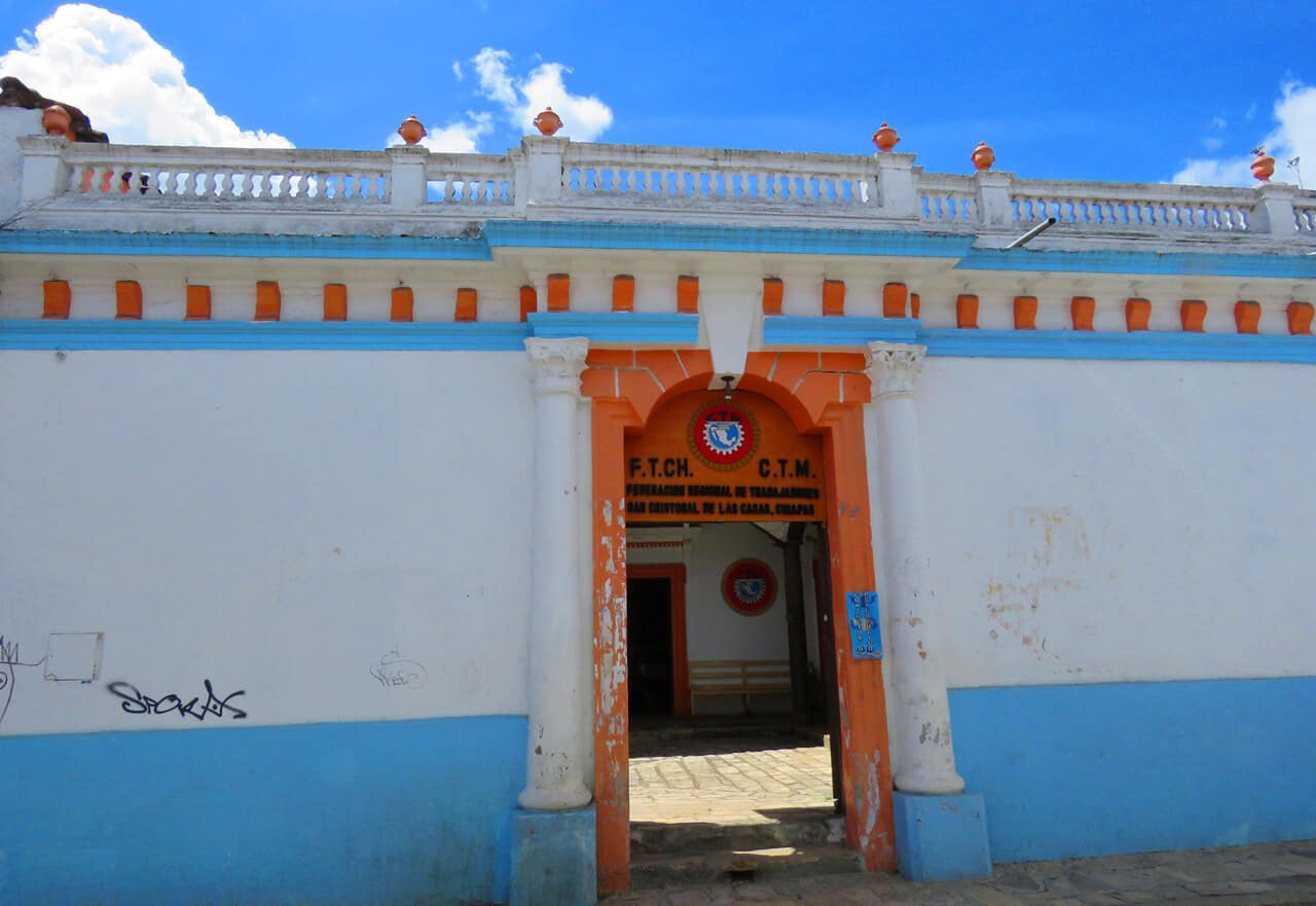 buildings in san cristobal de las casas Mexico