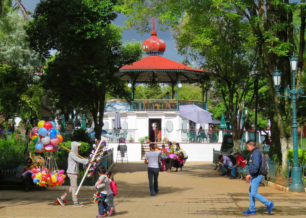 zocalo, San Cristobal de las Casas, Mexico