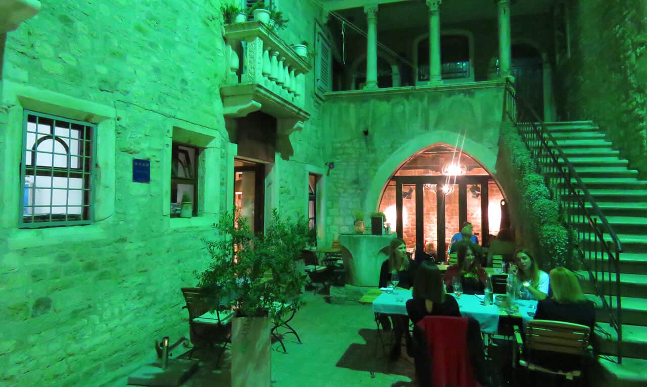 Augubio Congo. Restaurant week in Split, Croatia