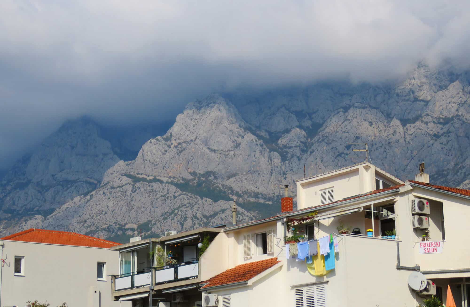 mountain views, Makarska