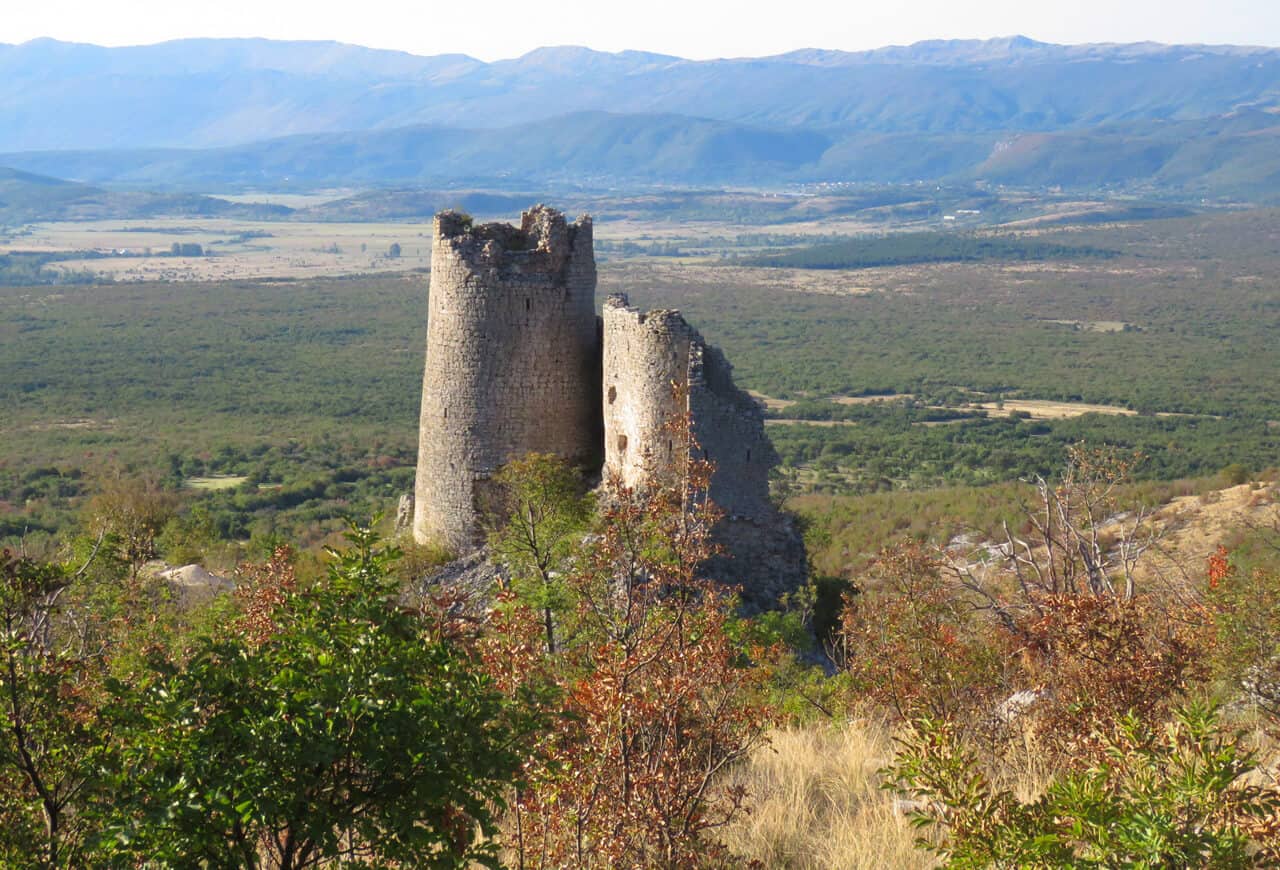 ruins, Mt.Dinara