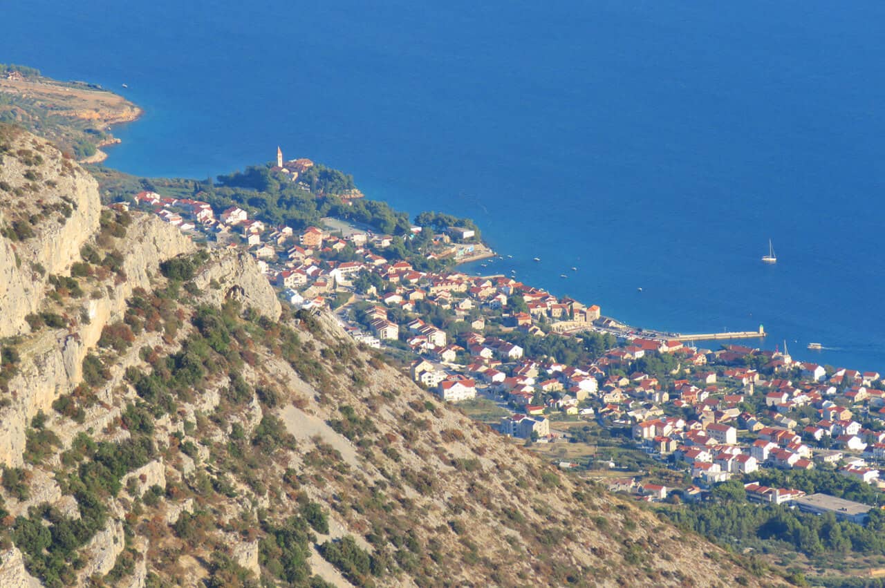 Bol views from Vidova Gora, Brac