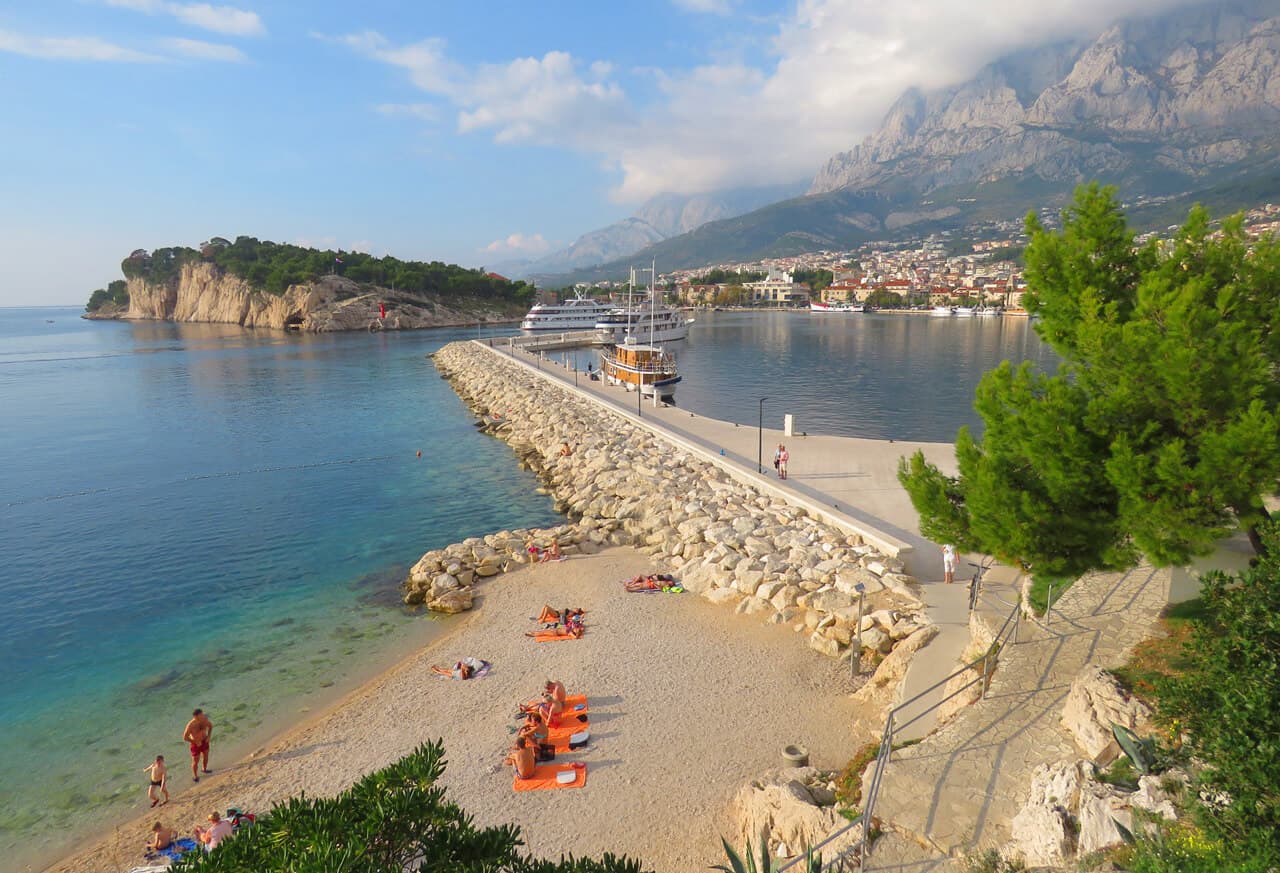 beautiful Makarska, Croatia