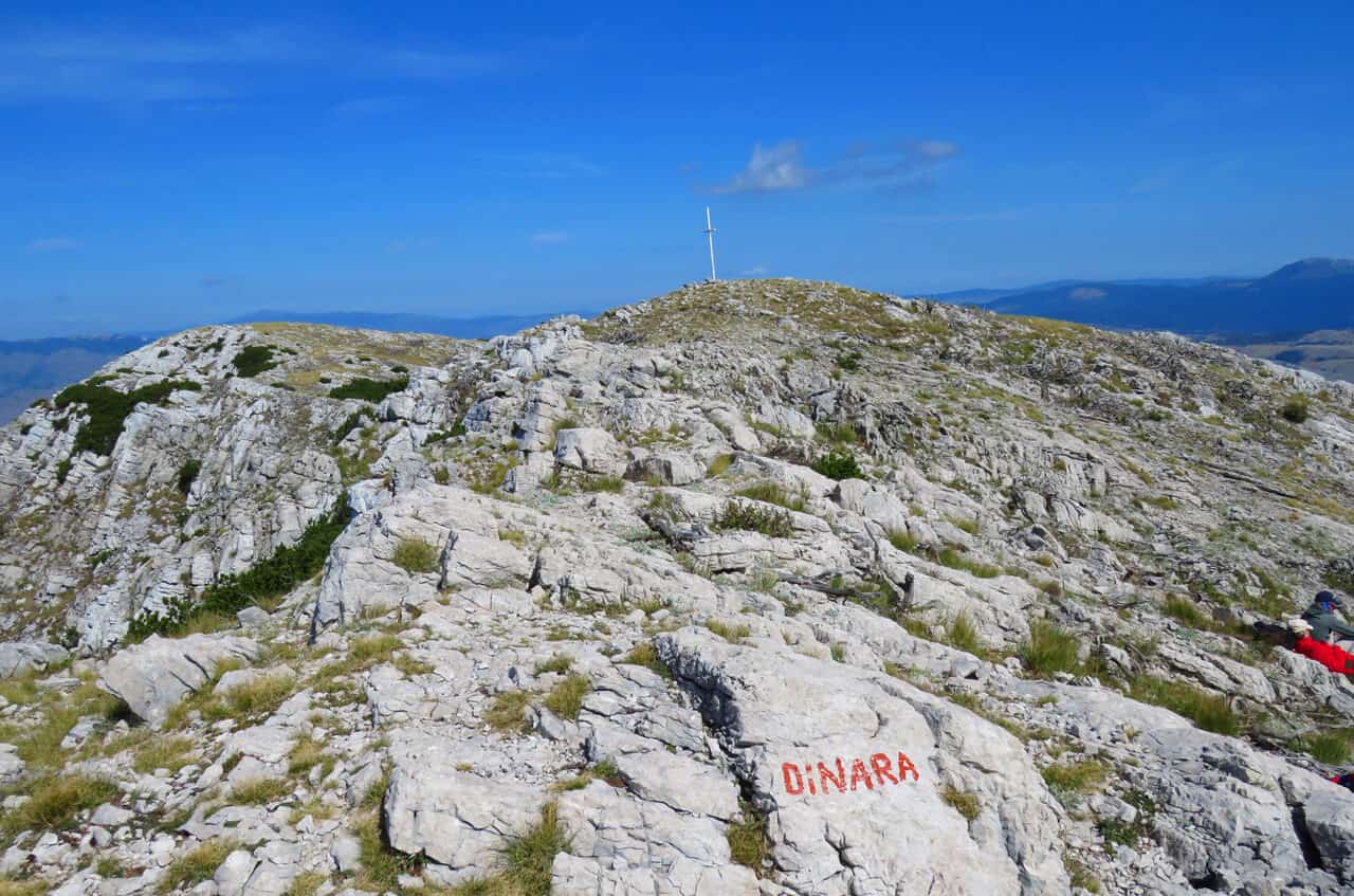 peak on Mt. Dinara