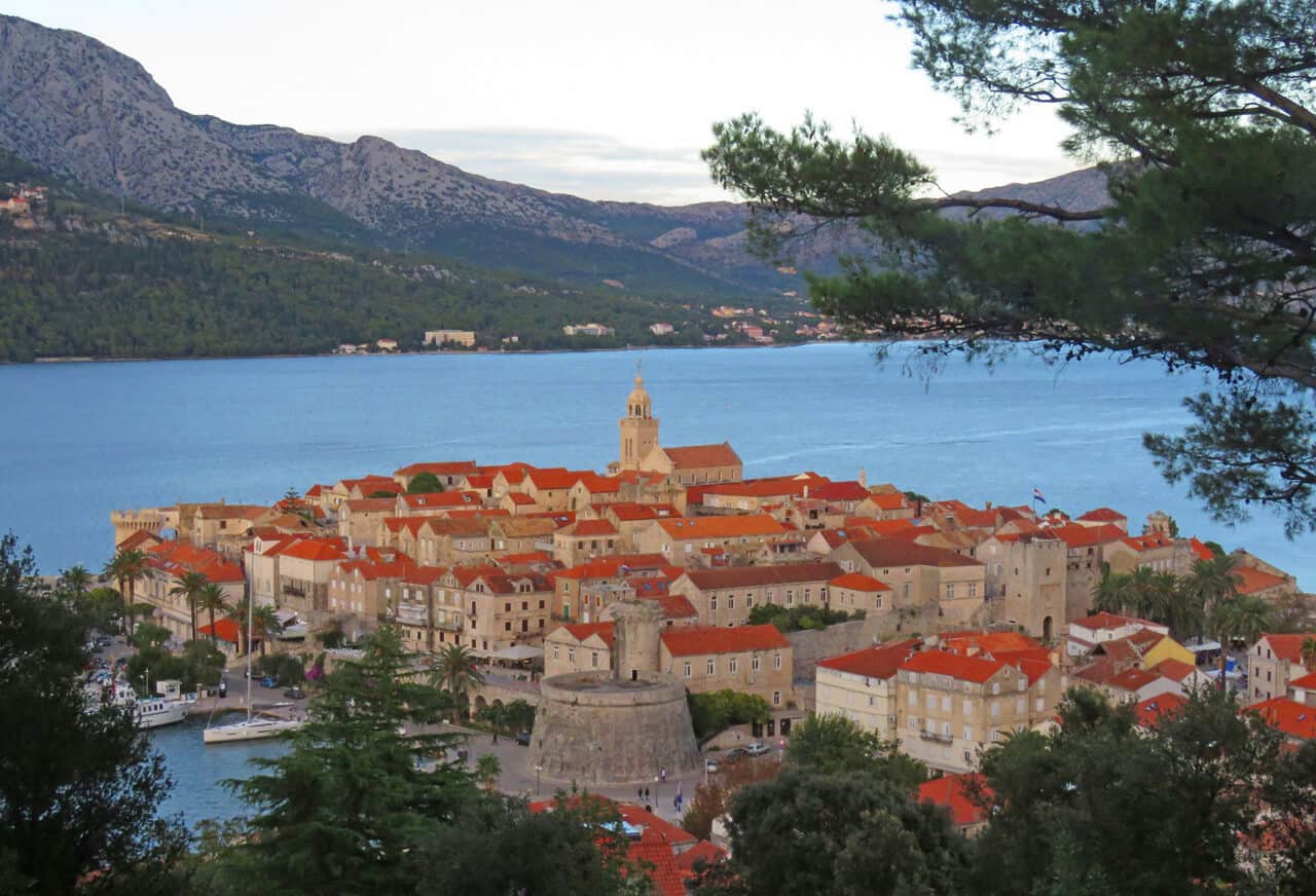 views of Korčula