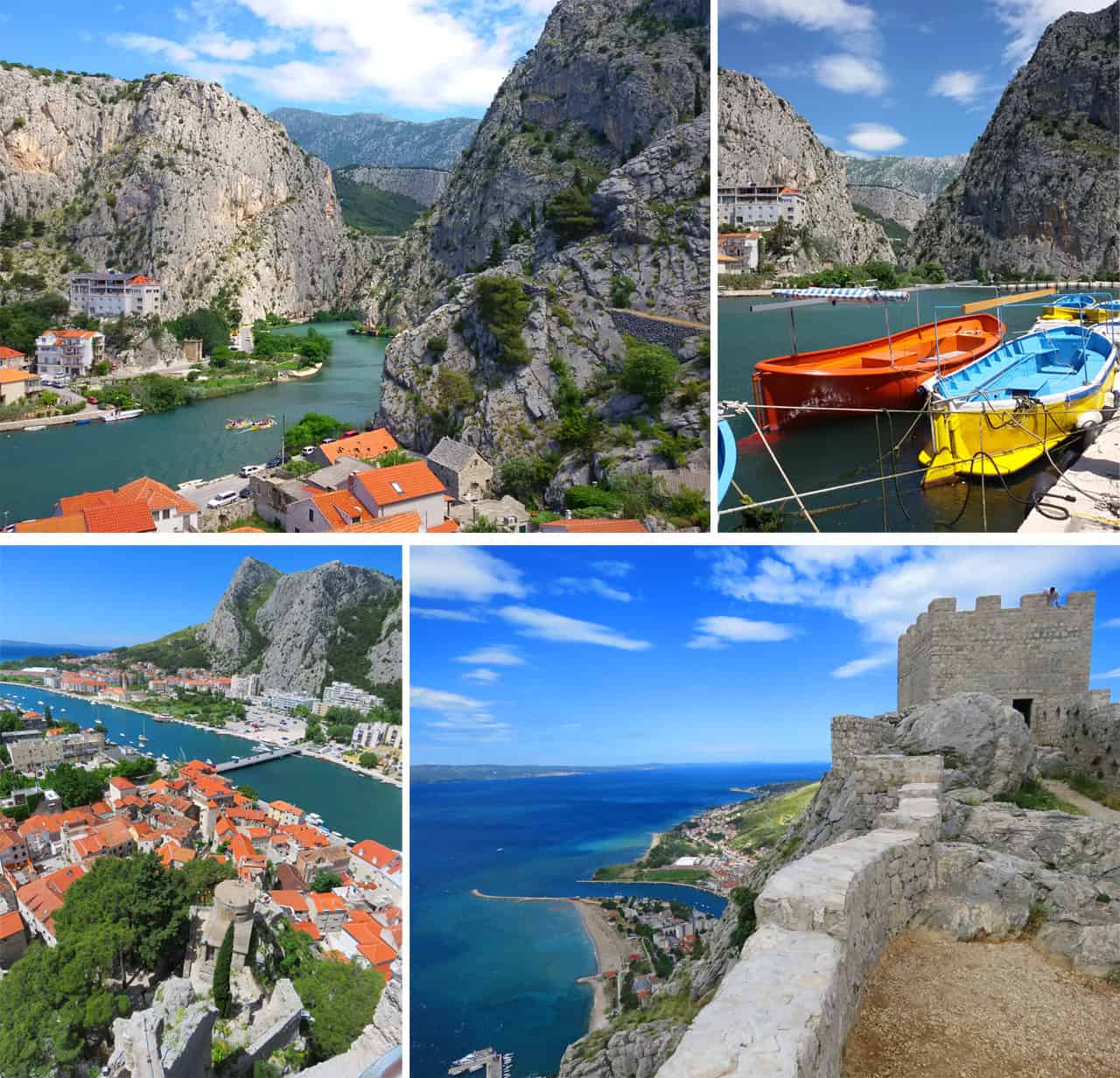 Omis, Croatia in images