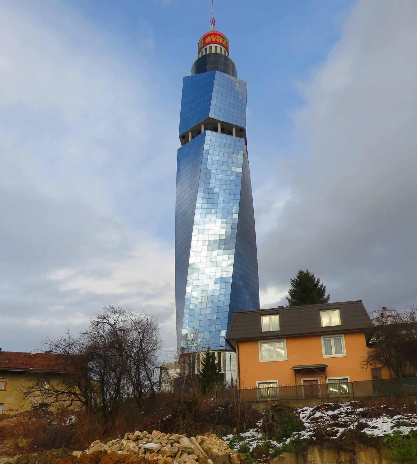 Avaz Twist tower, Sarajevo