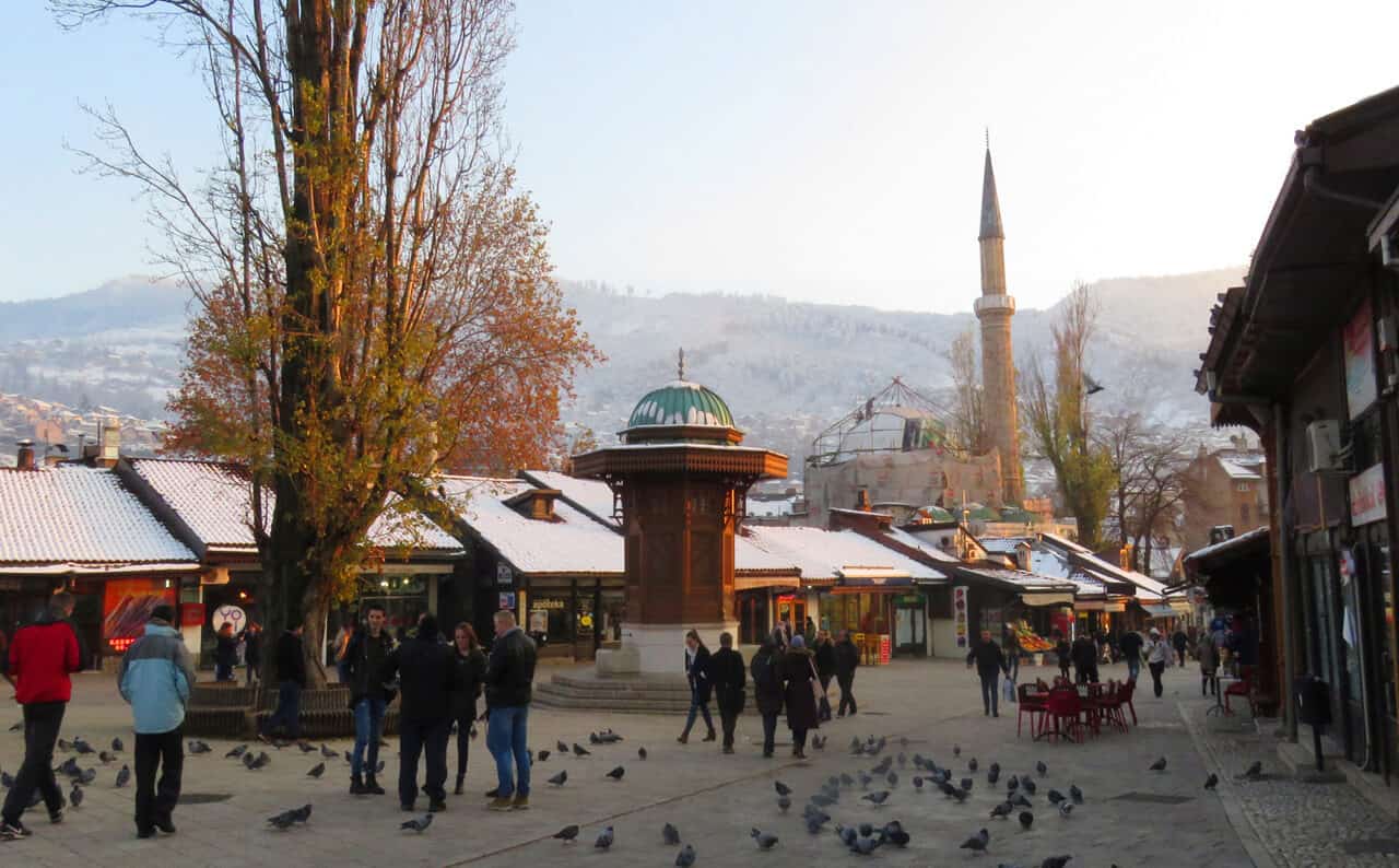Pigeon Square, Old Town Sarajevo