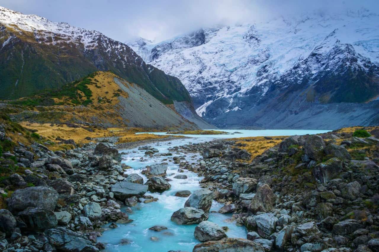 The Hooker Valley Track, New Zealand