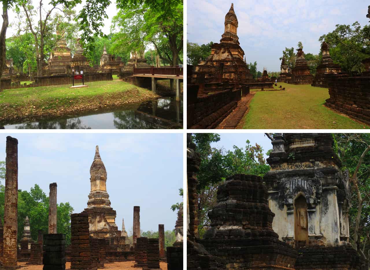 Wat Chedi Chet Thaeo, Si Satchanalai Historical Park