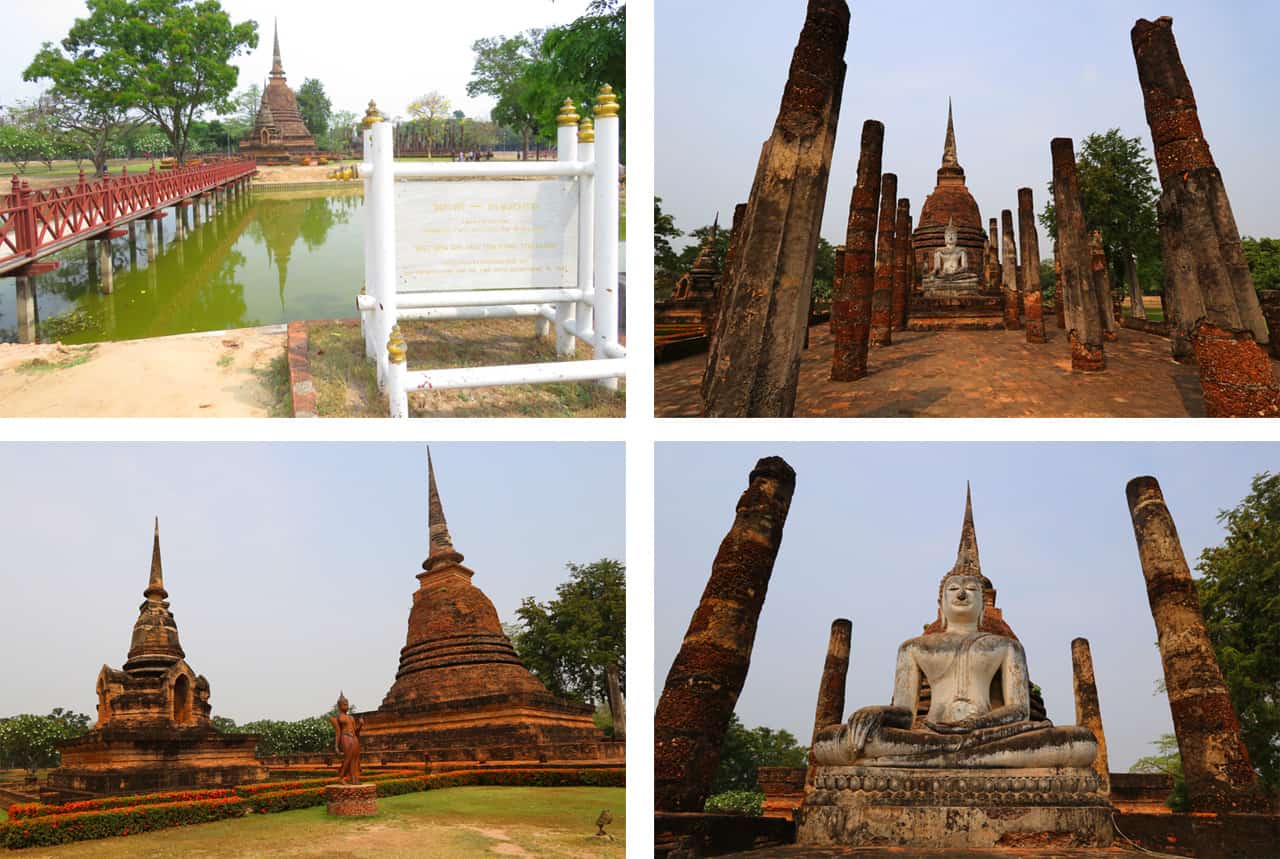 Wat Sa Si, Sukhothai. Sukhothai Historical Park Itinerary: What you should See and How much time you should Spend