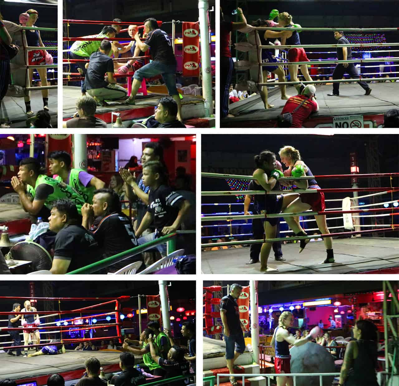 Muay Thai fighting