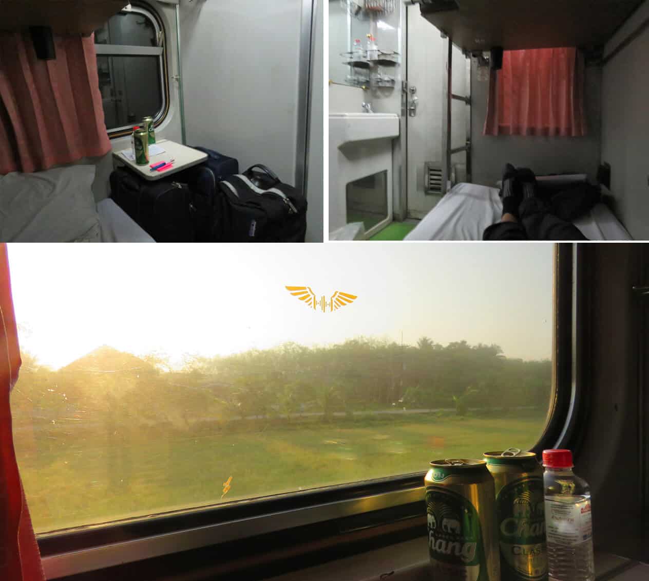 First class cabin, Thai train