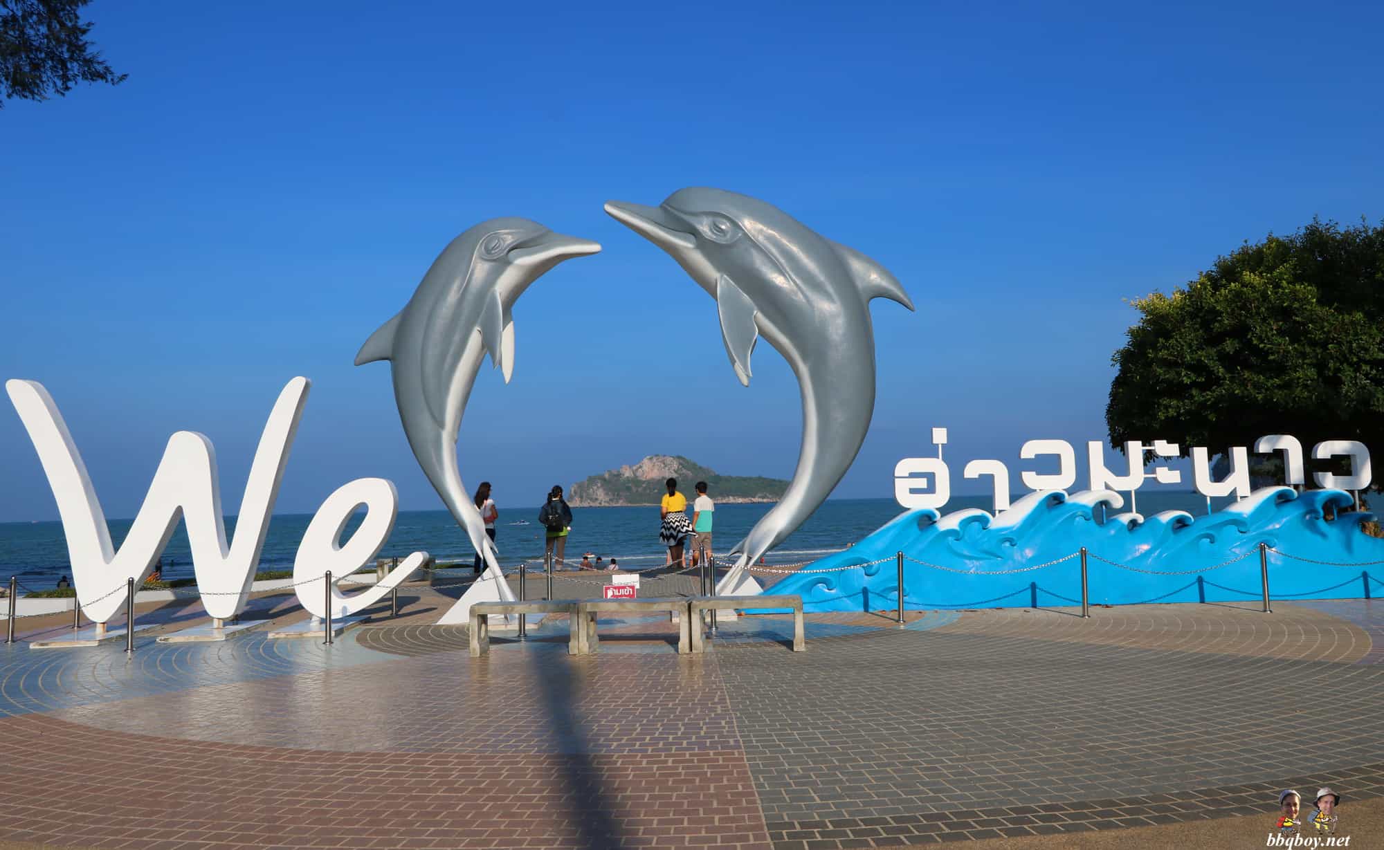 Ao Manao Beach. Prachuap Khiri Khan, Thailand