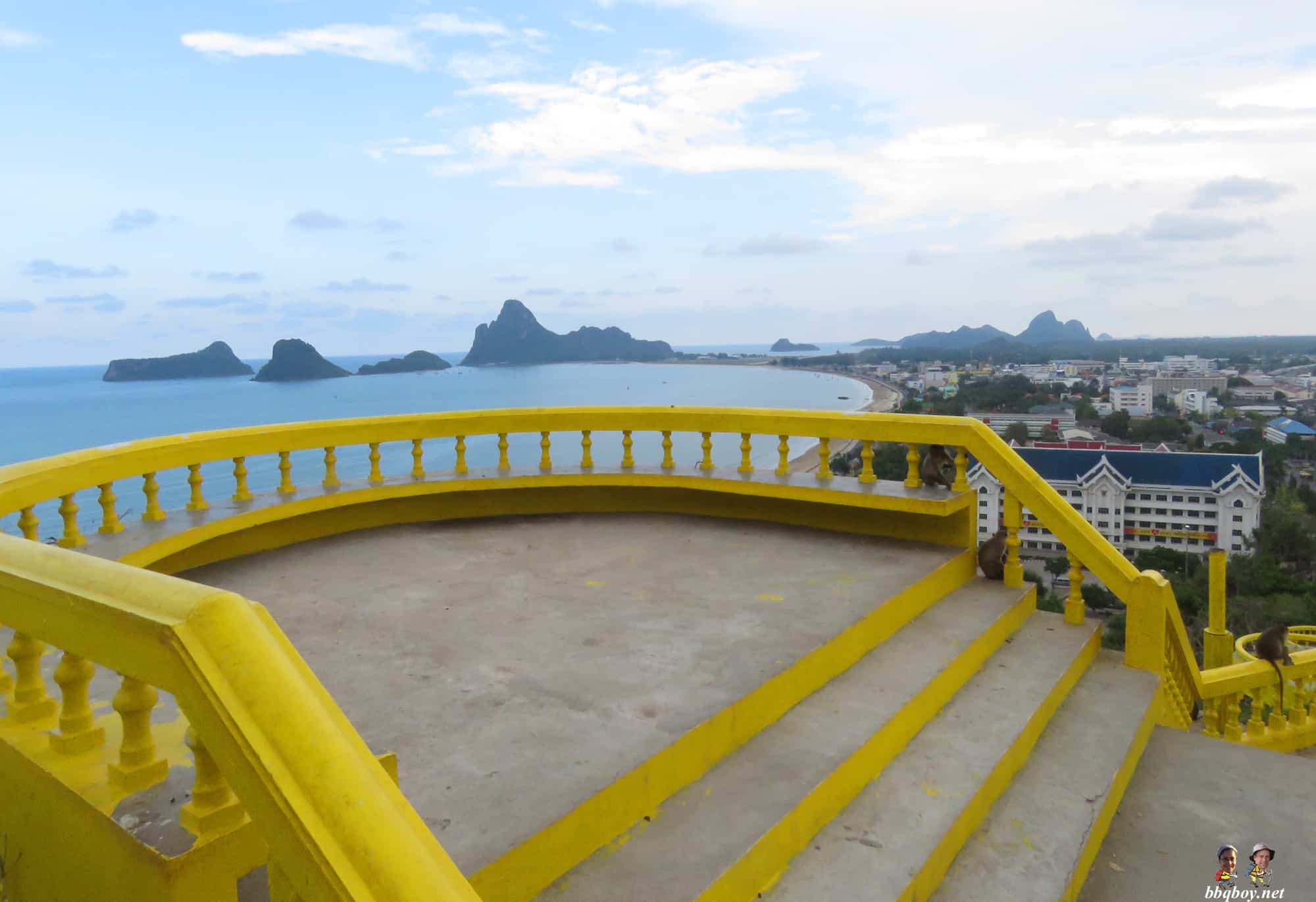 monkey mountain, Prachuap Khiri Khan, Thailand