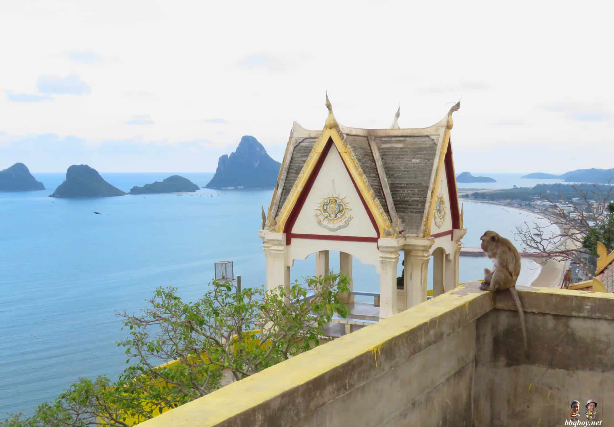 monkey mountain, Prachuap Khiri Khan, Thailand