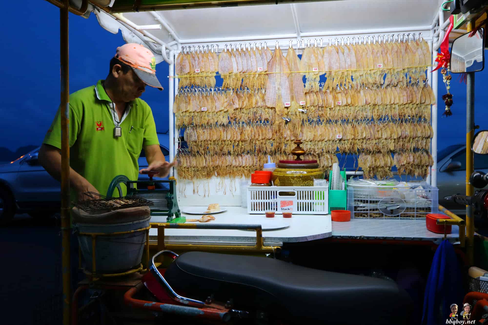 Seafood in Prachuap Khiri Khan, Thailand. Our new favorite town in Thailand? Why we love Prachuap Khiri Khan