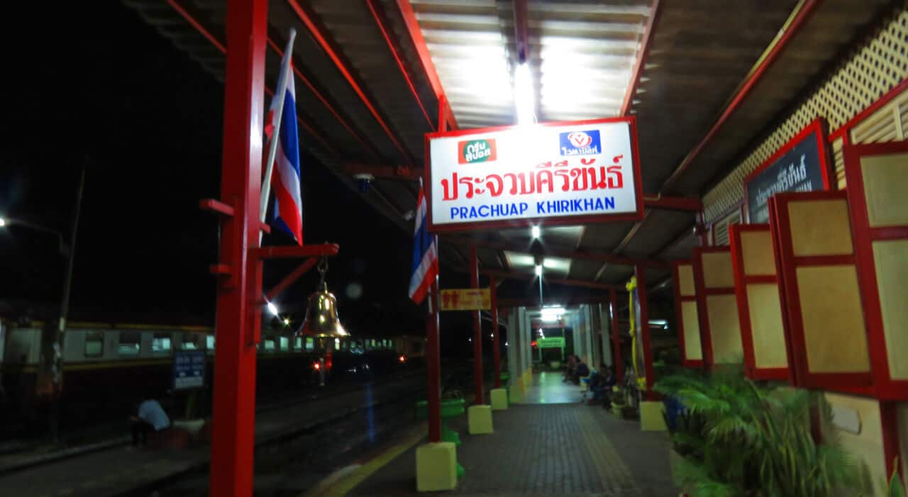 train station in Prachuap Khiri Khan