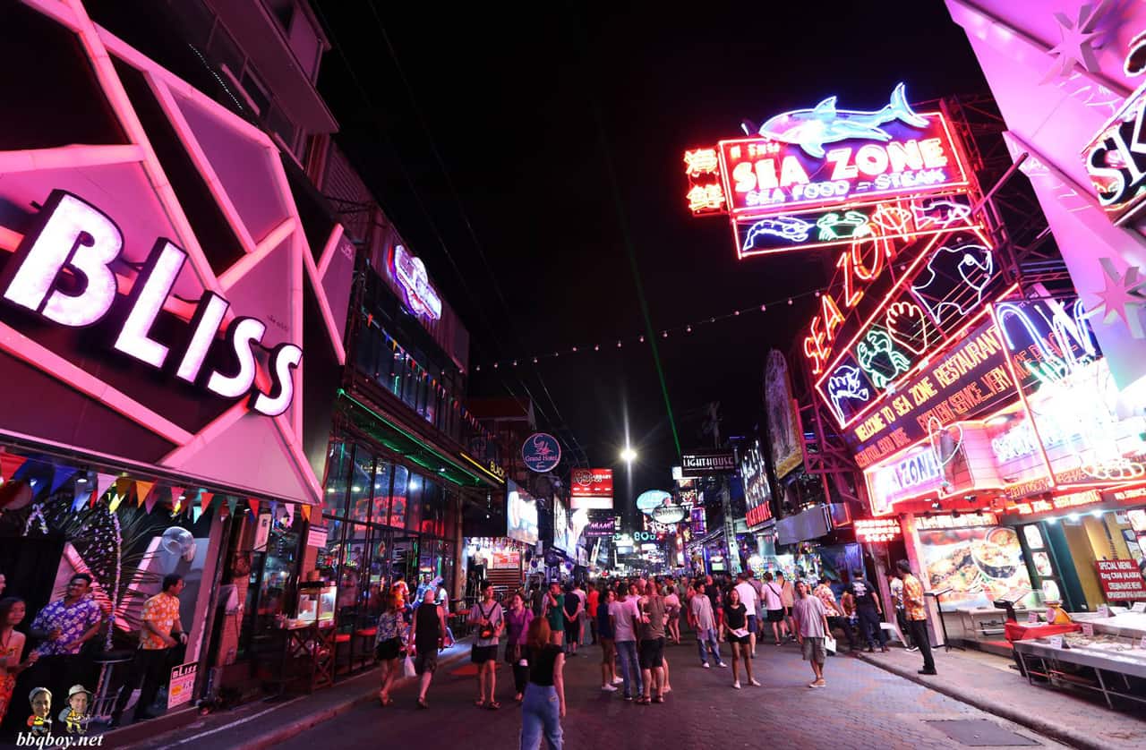 Walking Street in Pattaya Thailand