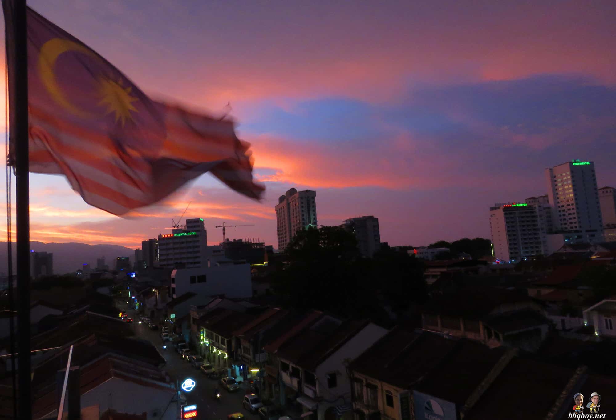 Sunset, Georgetown, Penang
