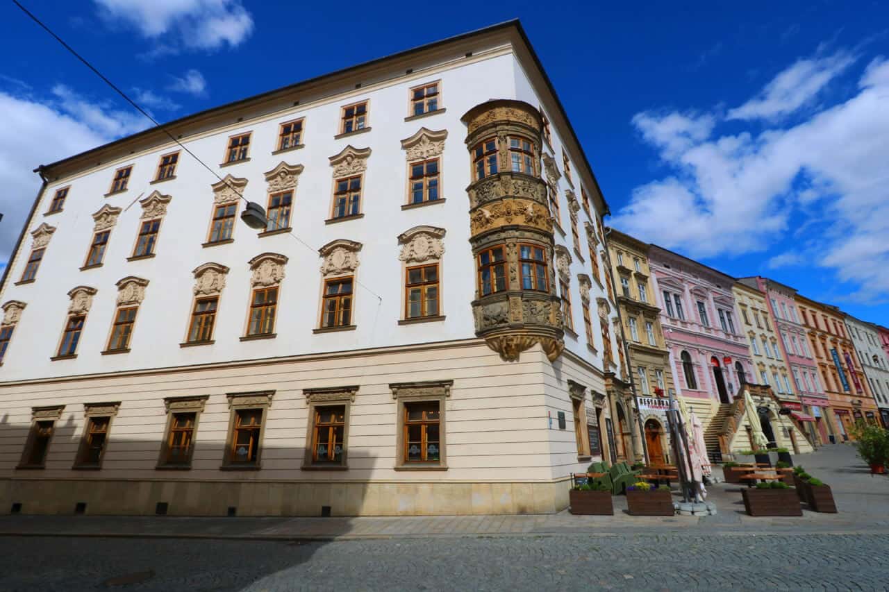 Mozart house, Lower Square (Dolní náměstí), Olomouc