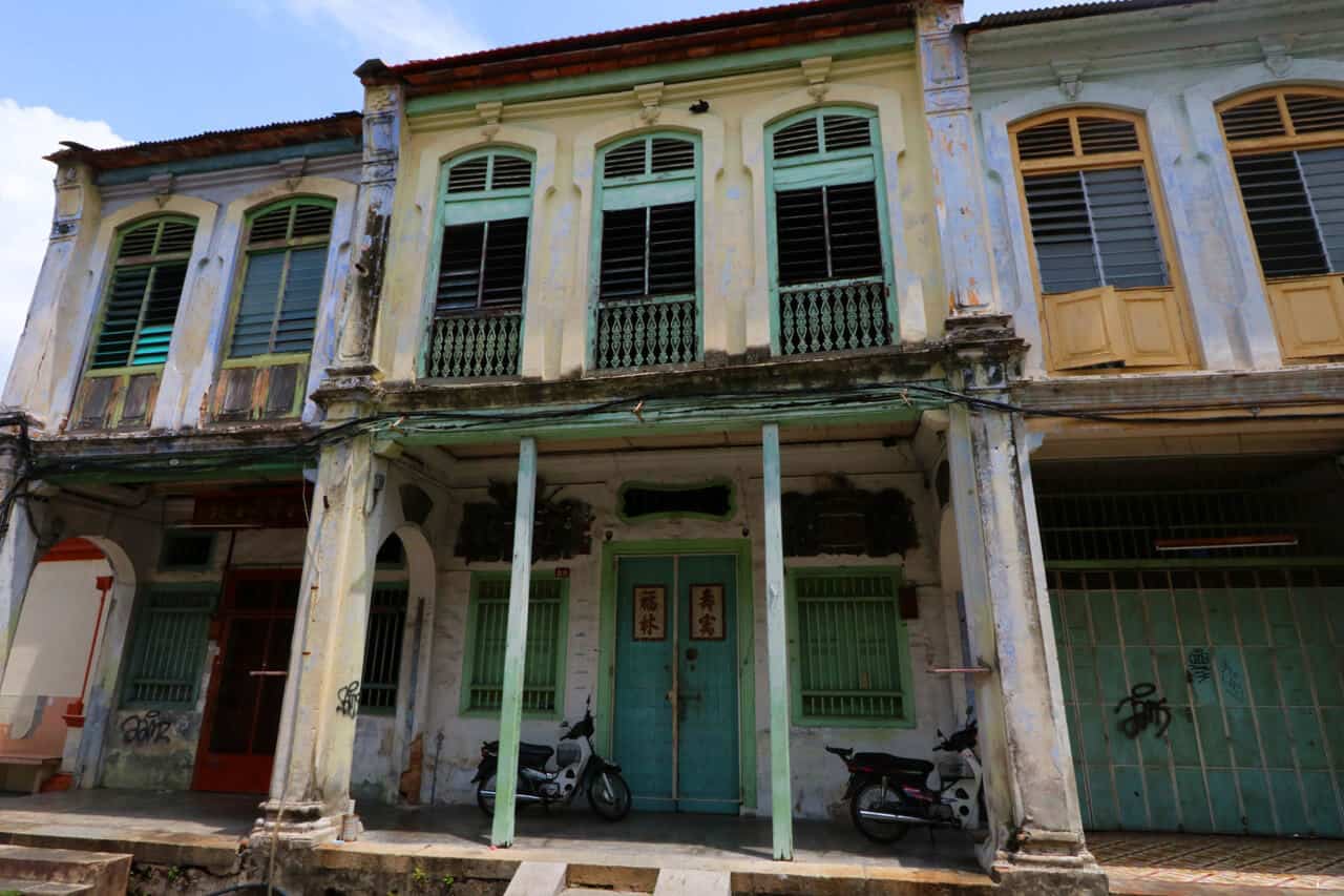 Chinese Shop Houses, Georgetown, Penang