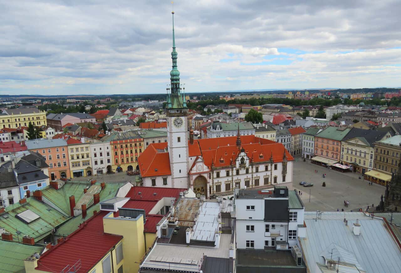 Church of Saint Maurice views, Olomouc