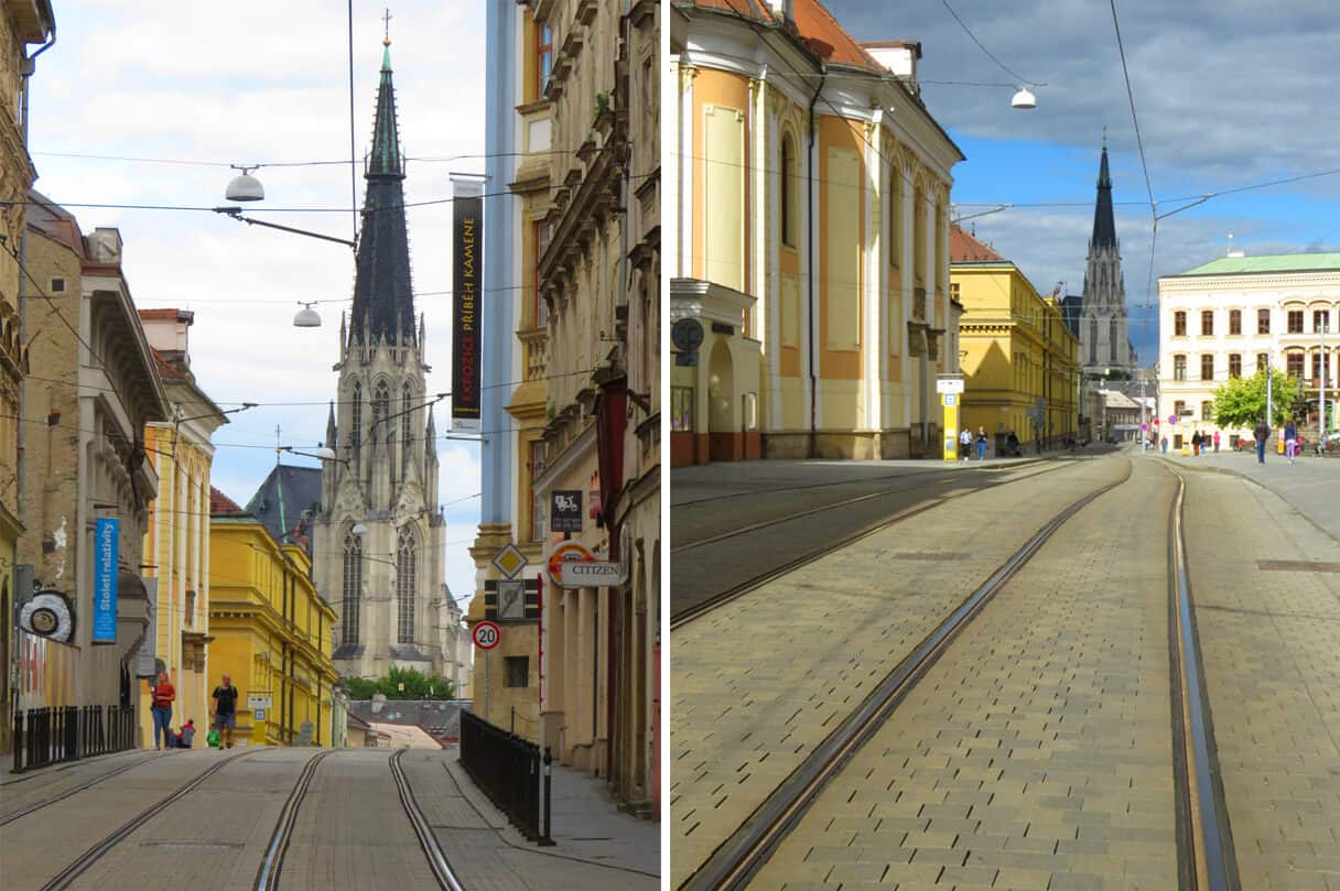 views of Olomouc, Czech Republic