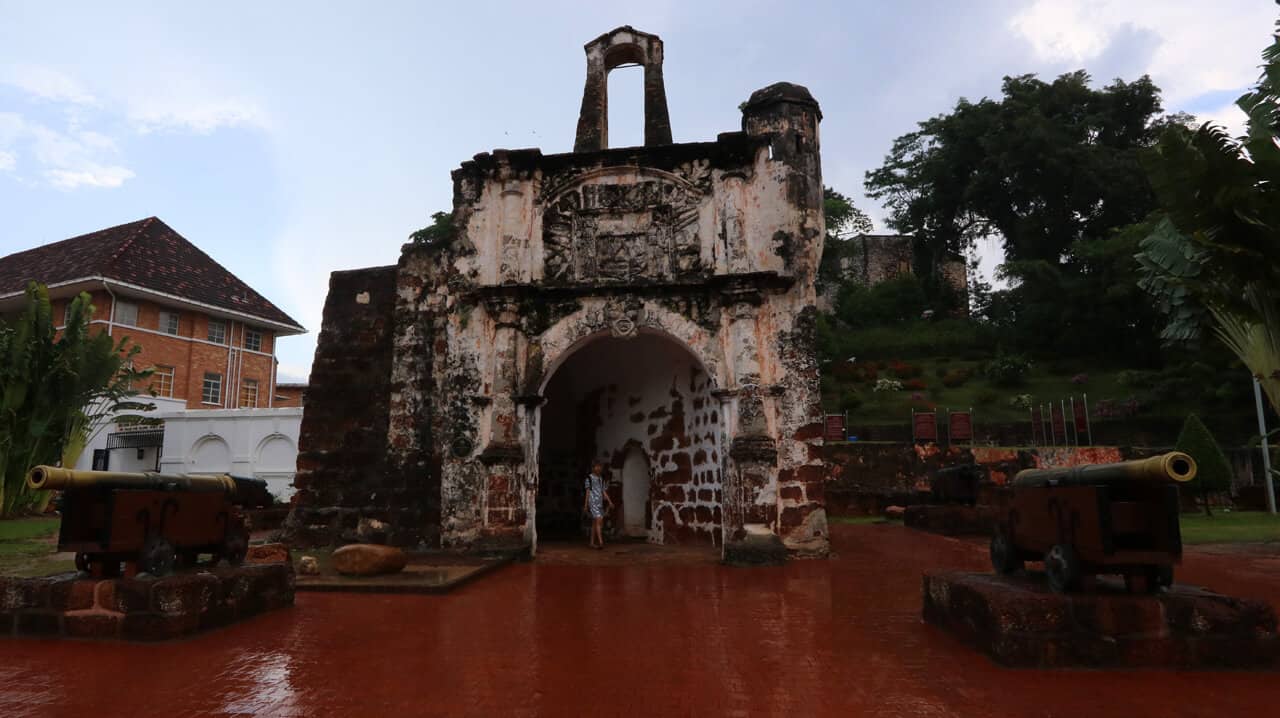 A’Famosa fort, Malacca