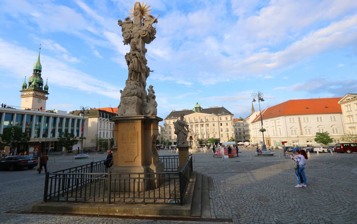 Square in Brno, Czech Republic. What’s Brno like? A month in the Czech Republic’s 2nd city.