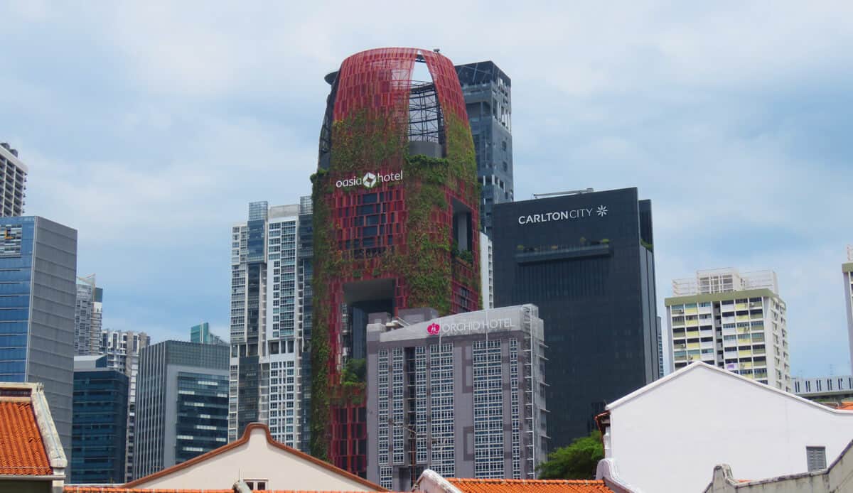 modern buildings in Singapore