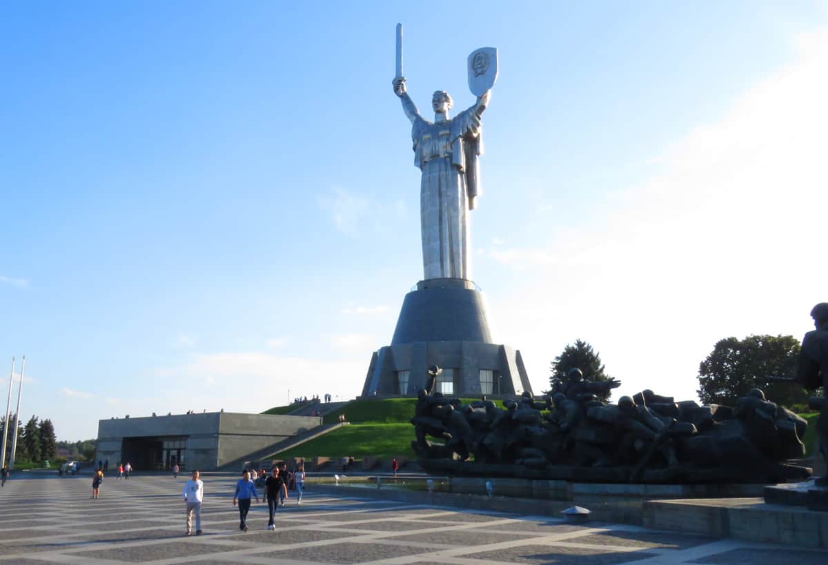 Motherland statue, Kiev, Ukraine
