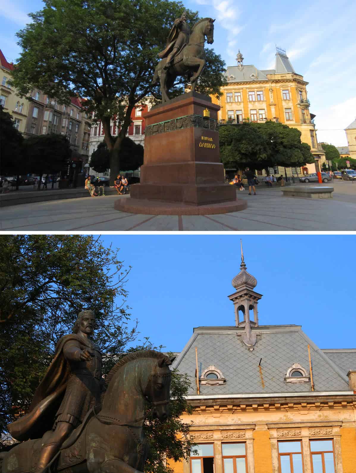 Monument of King Danylo Halytskyi, Lviv. The Ultimate Travel Guide to Lviv, Ukraine