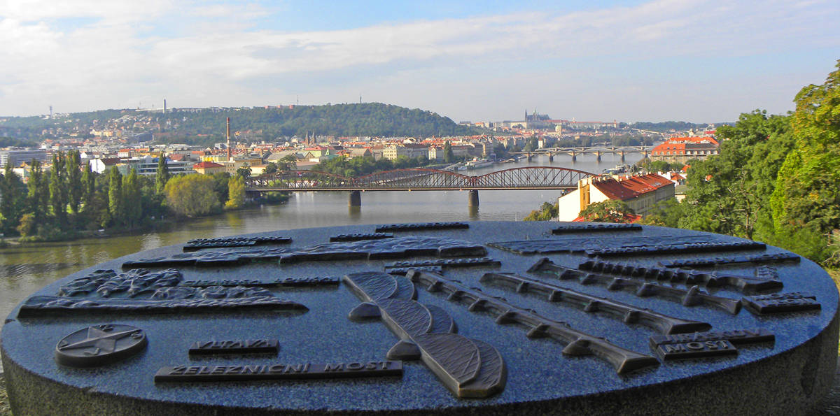 Views from Vyšehrad Castle, Prague
