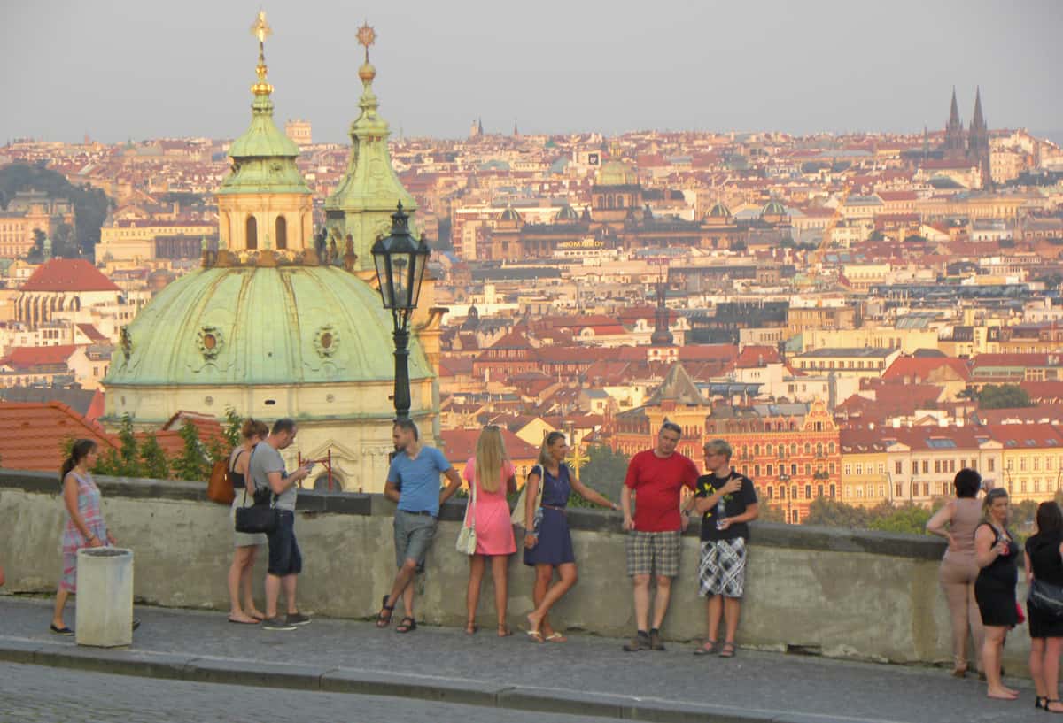 Castle Gates. Where to find the Best views in Prague