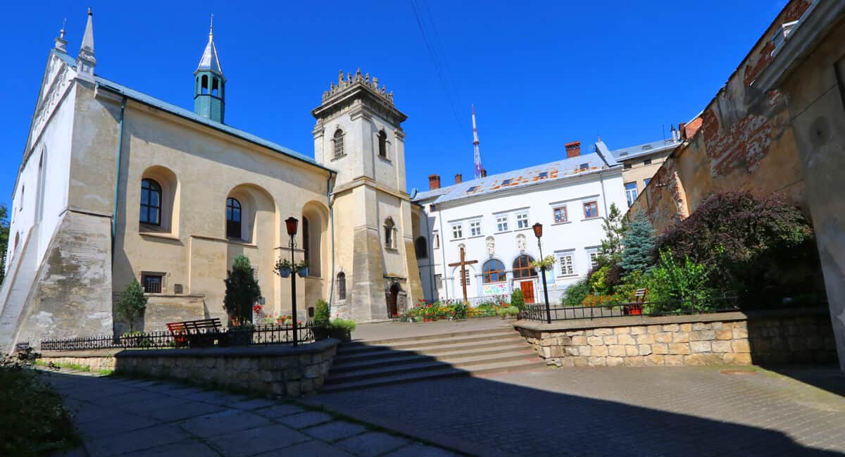 Church and Nunnery of the former Benedictine order, Lviv